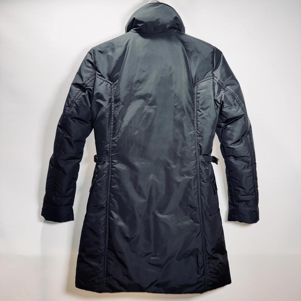 Black Post Card White Down Luxury Ski Jacket - 4 - Picture 5 of 8
